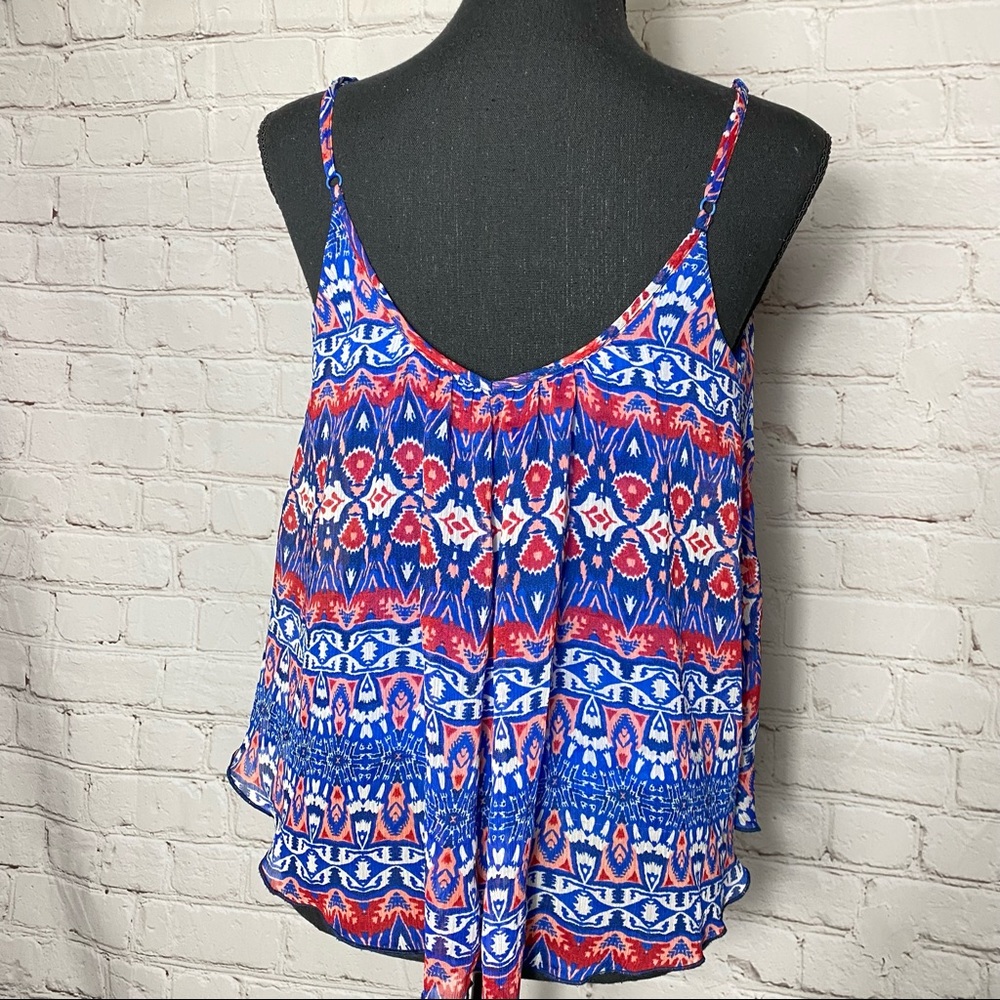 Express Sheer lined Festival Tank